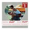 Light Grey Suede Mat Board for 21x21 Frames - Heart Opening for 17x17 Photos